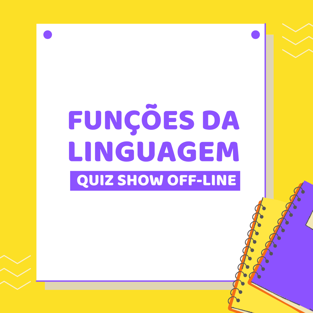 Quiz show Off-line: funções da linguagem