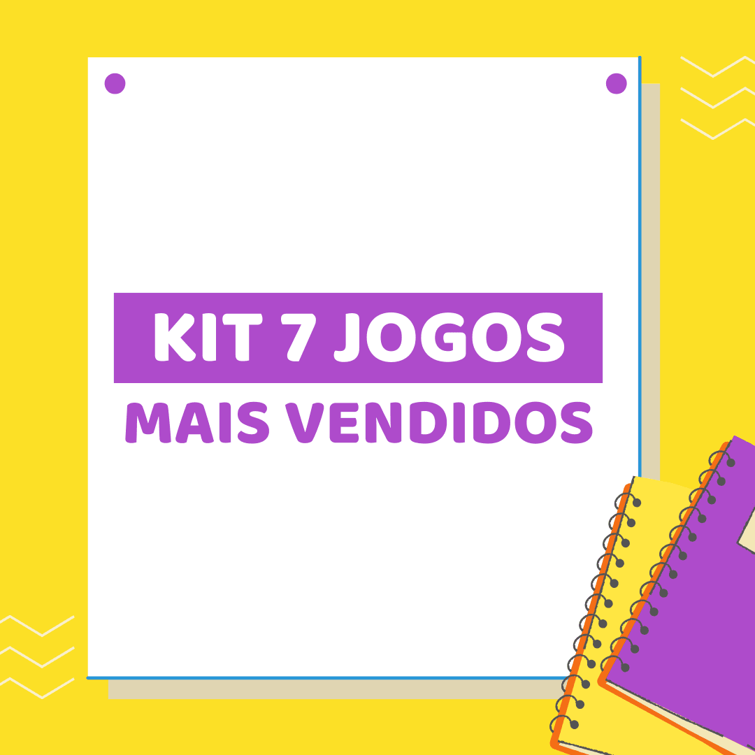 Kit 7 jogos mais vendidos