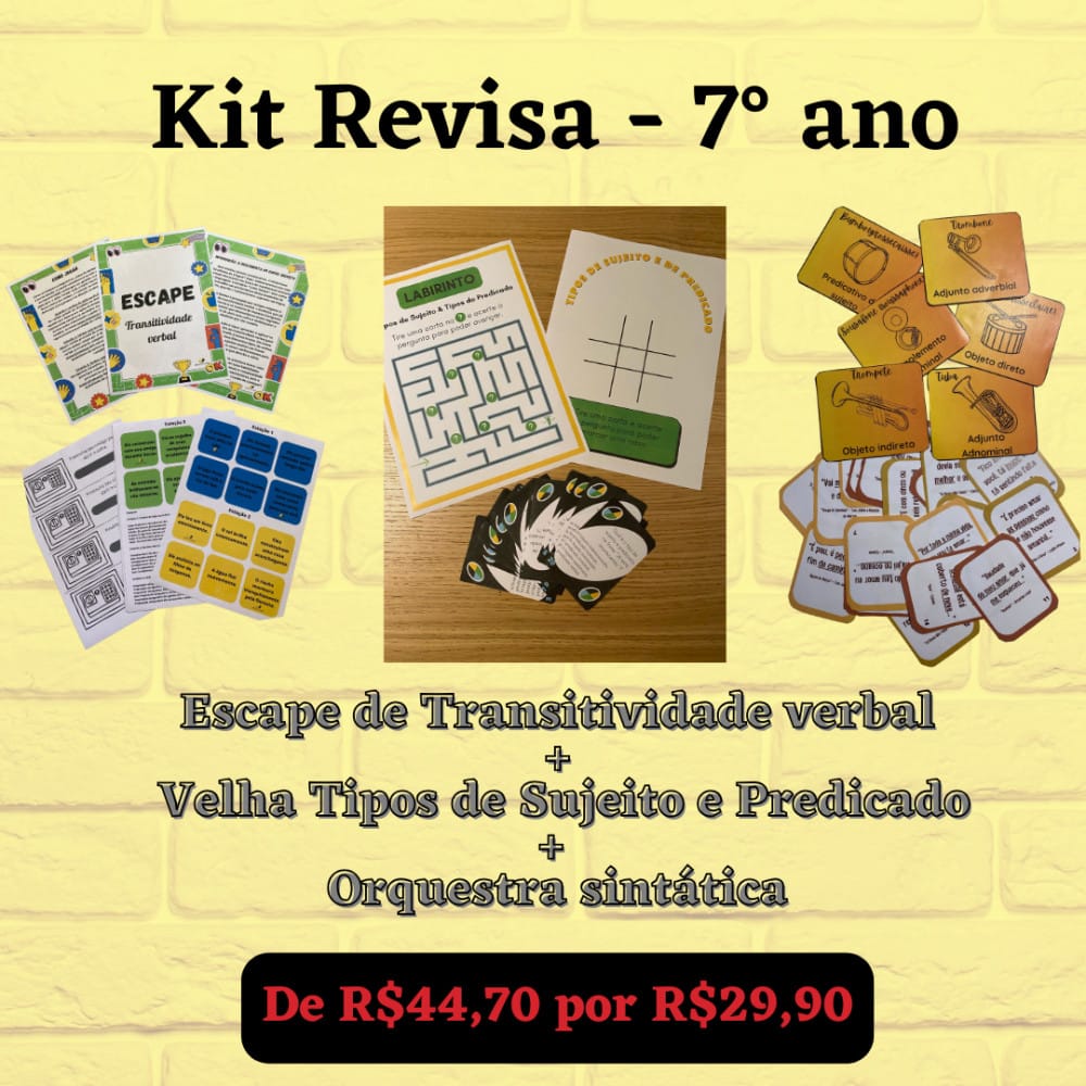 Kit Revisa - 7° ano - galeria