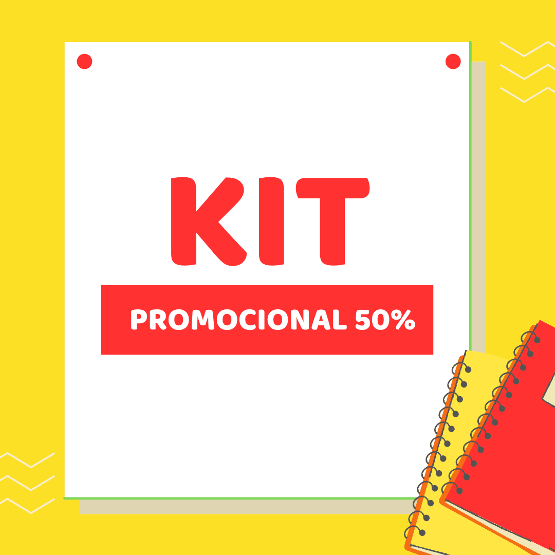 Kit promocional 50% desconto